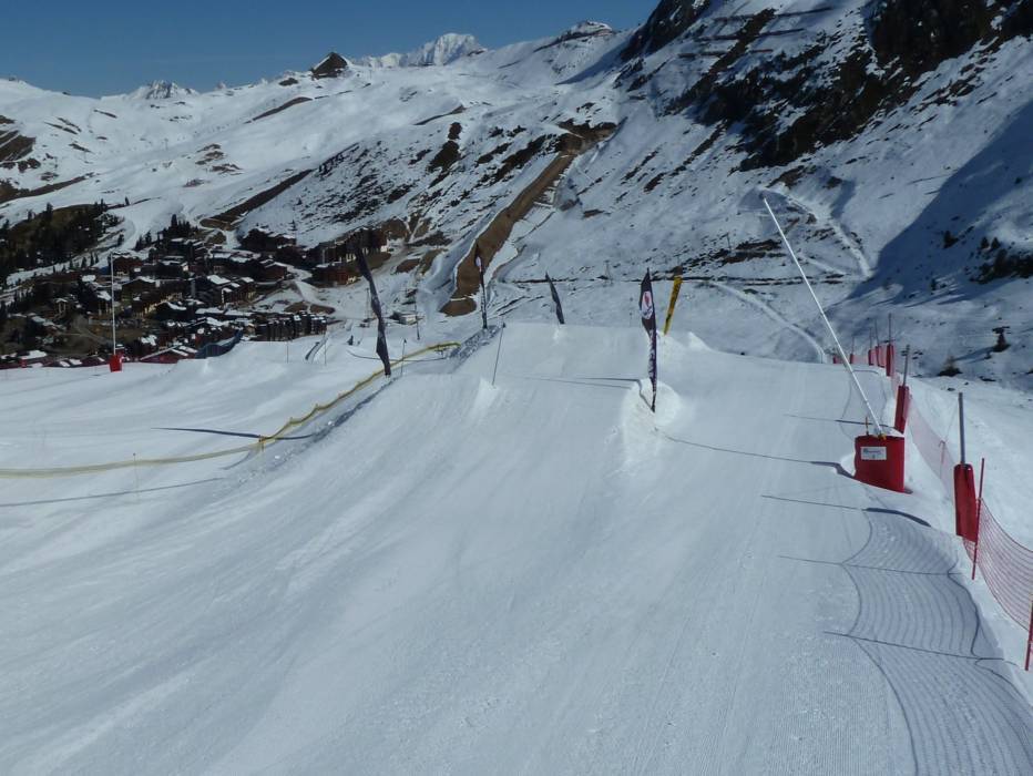 Snowpark La Plagne (Paradiski) fun park La Plagne (Paradiski)