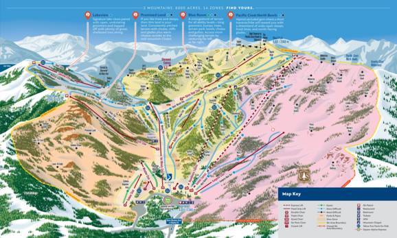 Trail Map Alpine Meadows