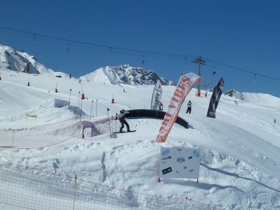 Snowpark La Plagne (Paradiski) fun park La Plagne (Paradiski)