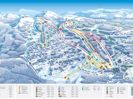 Trail map Nesfjellet – Nesbyen