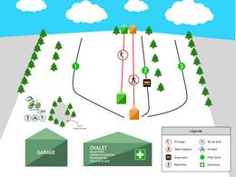 Trail map Terrebonne