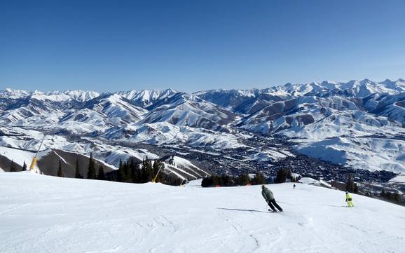 Biggest ski resort in Idaho – ski resort Bald Mountain – Sun Valley Biggest ski resort in Idaho – ski resort Bald Mountain – Sun Valley