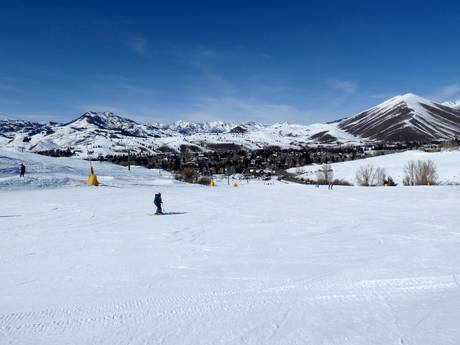 Ski resorts for beginners in Idaho – Beginners Dollar Mountain – Sun Valley