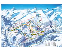 Trail map Obersaxen/Mundaun/Val Lumnezia