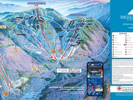 Trail map Smugglers' Notch