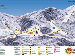 Trail map Piane di Mocogno