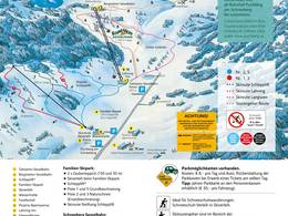 Trail map Schneeberg