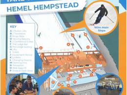 Trail map The Snow Centre – Hemel Hempstead