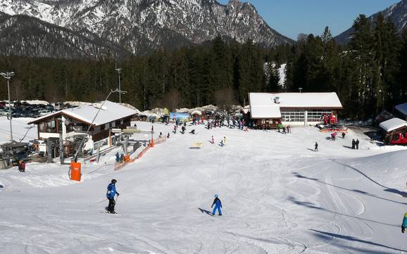 Ski resorts for beginners in Berchtesgadener Land – Beginners Götschen – Bischofswiesen