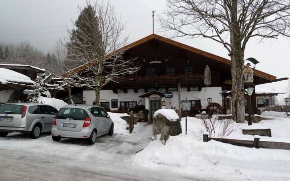 Huts, mountain restaurants  Ammergau Alps – Mountain restaurants, huts Steckenberg – Unterammergau