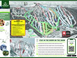 Trail map Mount Washington