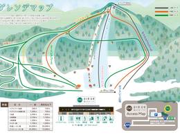 Trail map Engaru Rock Valley