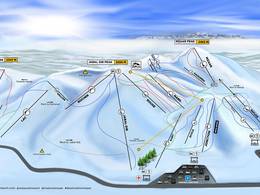 Trail map Mzaar – Kfardebian