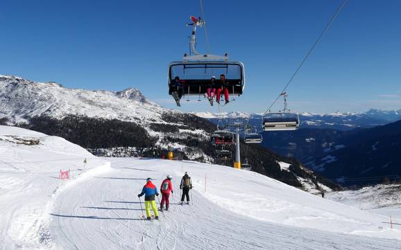 Biggest height difference in the Val d’Ultimo near Merano (Ultental near Meran) – ski resort Schwemmalm