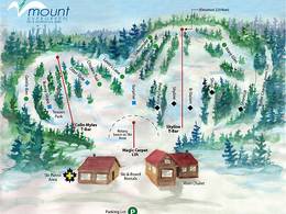 Trail map Mount Evergreen – Kenora