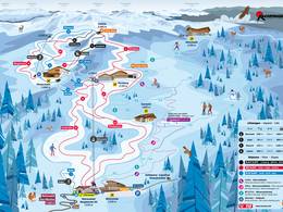 Trail map Reinswald (San Martino in Sarentino)