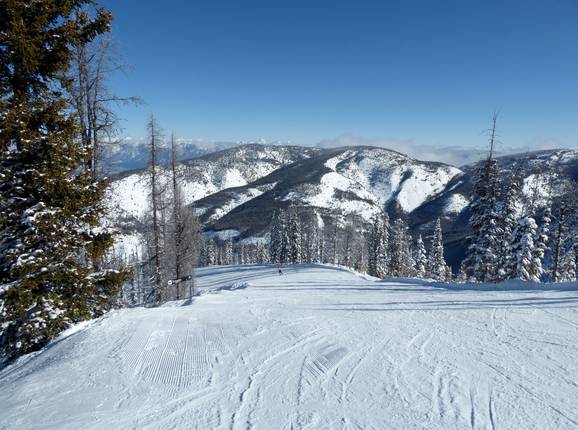 View of 1000 Peaks slope