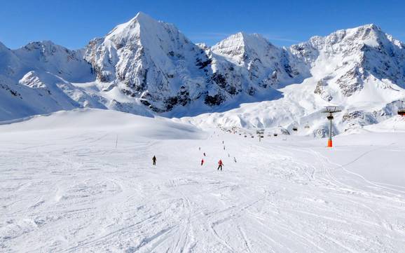 Highest ski resort in the Ortler Skiarena – ski resort Sulden am Ortler (Solda all'Ortles)