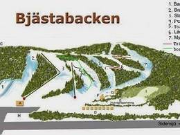 Trail map Bjästabacken