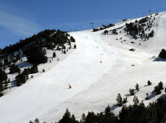 Slopes in the El Tarter sector