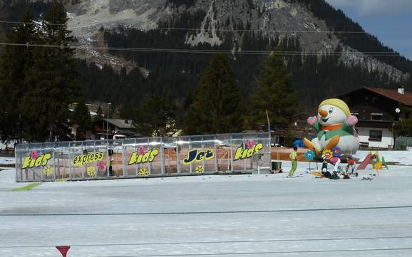 Family ski resorts Tannheimer Tal – Families and children Füssener Jöchle – Grän