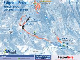 Trail map Petzen – Feistritz ob Bleiburg