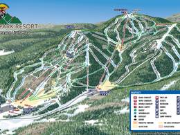 Trail map Sunrise Park