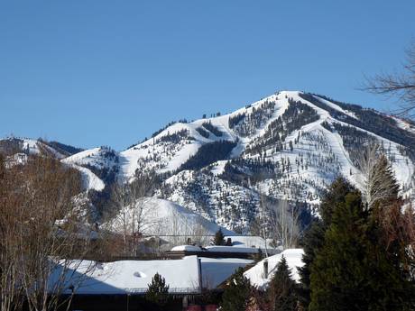 Idaho: size of the ski resorts – Size Bald Mountain – Sun Valley