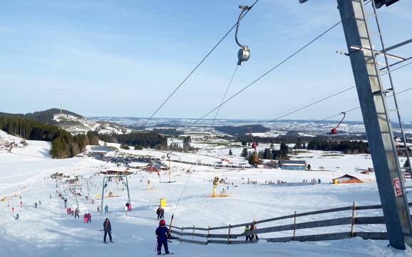 Allgäuer Seenland (Allgäuer Lakeland): best ski lifts – Lifts/cable cars Schwärzenlifts – Eschach