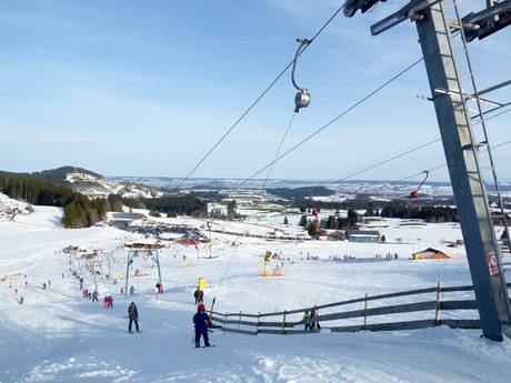 Ski lifts Bavarian Alpine Foreland – Ski lifts Schwärzenlifts – Eschach