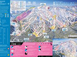 Trail map Mammoth Mountain