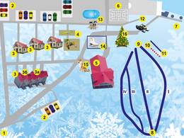 Trail map Pavlovka