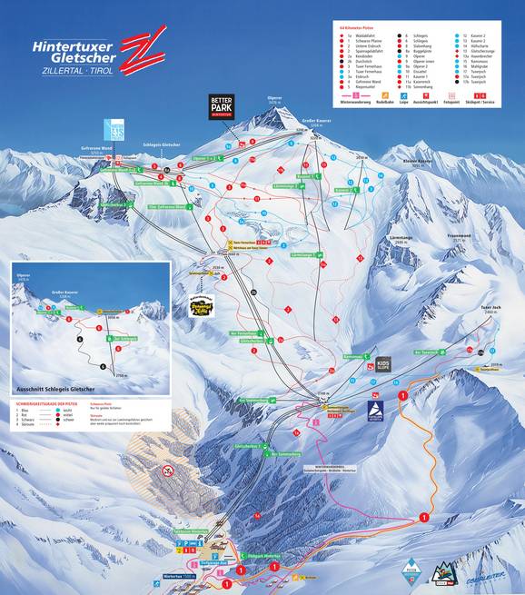 Hintertux Glacier/Hintertuxer Gletscher