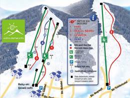 Trail map Vatra Dornei