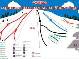 Trail map Foxrock (Lis'ya Gora) – Balashikha