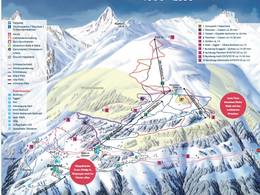Trail map Bellwald