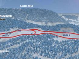 Trail map Schwarzhorn – Waldstetten