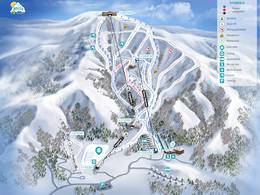 Trail map Myler Mountain Resort