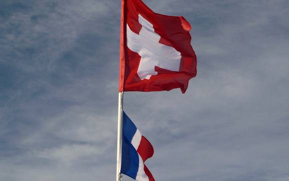 Skiing in the Department of Haute-Savoie