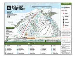 Trail map Soldier Mountain