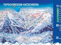 Trail map Katschberg