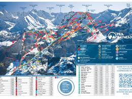 Trail map Pila