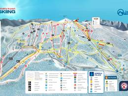 Trail map Jahorina