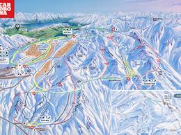 Trail map Cardrona