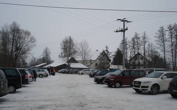 Freising: access to ski resorts and parking at ski resorts – Access, Parking Hanslmühle – Mauern