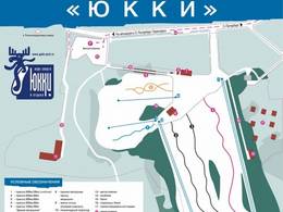 Trail map Yucca Park