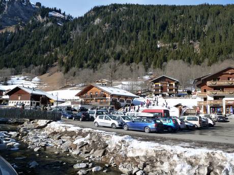 Romandy (Romandie): access to ski resorts and parking at ski resorts – Access, Parking Les Portes du Soleil – Morzine/Avoriaz/Les Gets/Châtel/Morgins/Champéry