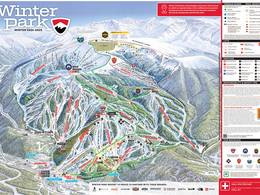 Trail map Winter Park Resort