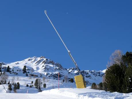 Snow reliability Alta Valtellina – Snow reliability Santa Caterina Valfurva