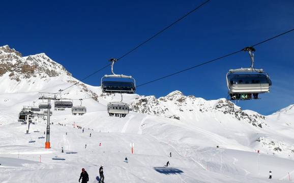 Lower Engadine (Unterengadin): best ski lifts – Lifts/cable cars Scuol – Motta Naluns Lower Engadine (Unterengadin): best ski lifts – Lifts/cable cars Scuol – Motta Naluns